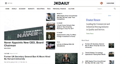 Desktop Screenshot of jkdaily.com